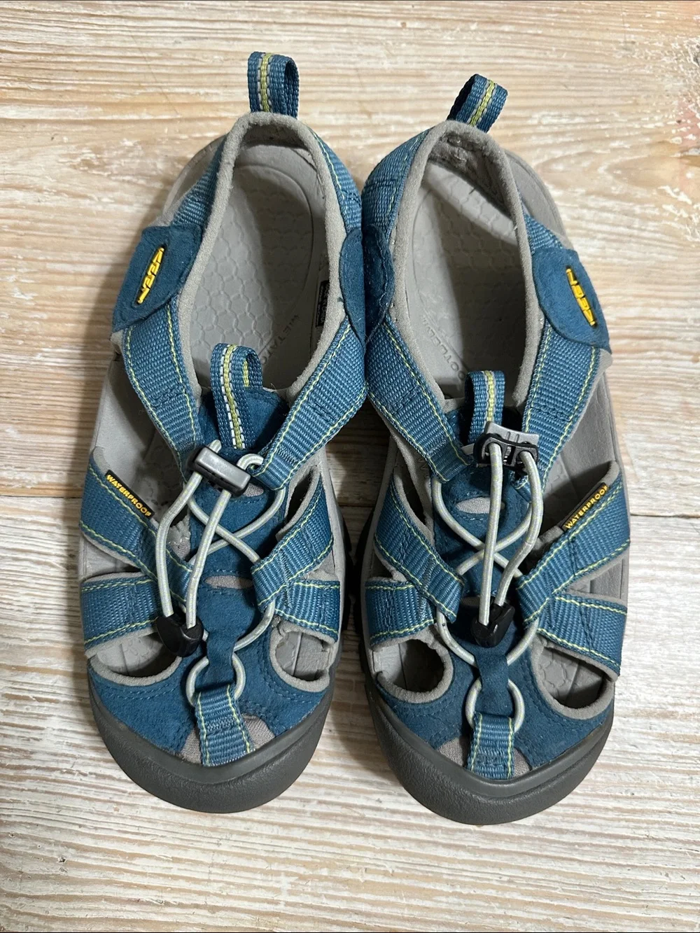 KEEN Venice H2 Sports Sandal Water Hiking Camping Shoe Teal Blue Size 7